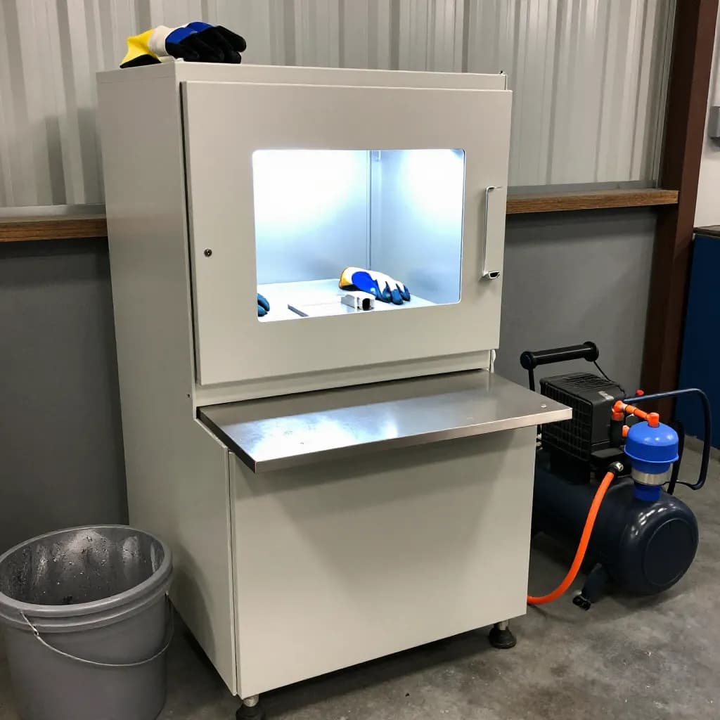 DIY Powder Coating Sandblasting Setup: Cabinets, Media, and Compressors
