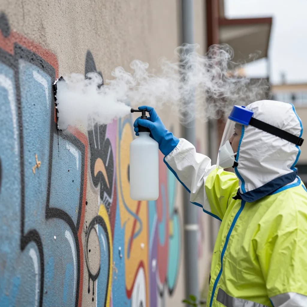 Graffiti Removal Solvents: Public Works Workers Face Hidden Chemical Hazards