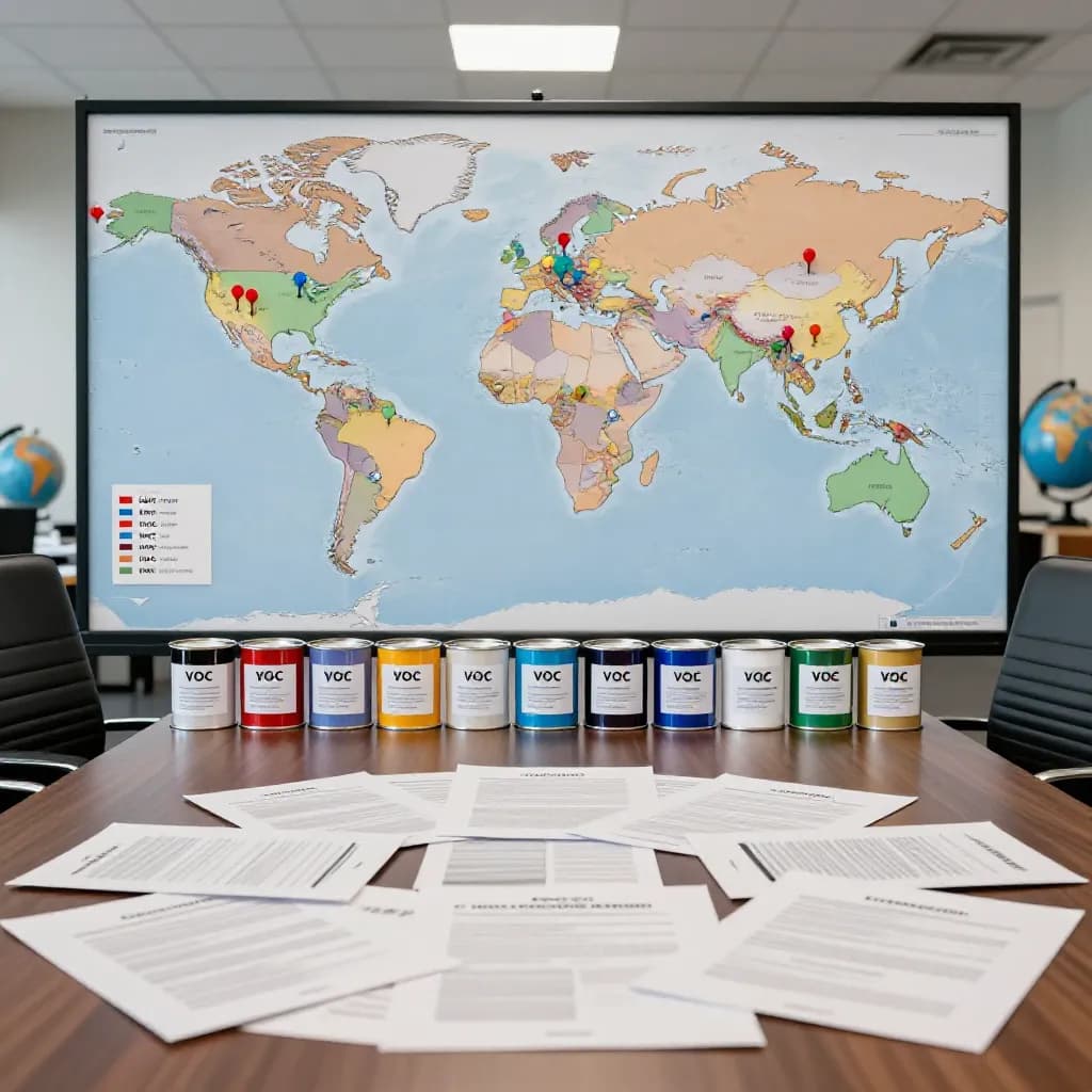 Low-VOC Paint Regulations by Country: A Global Overview