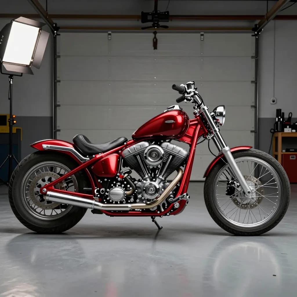 Motorcycle Powder Coating Near Me - Sundial Powder Coating