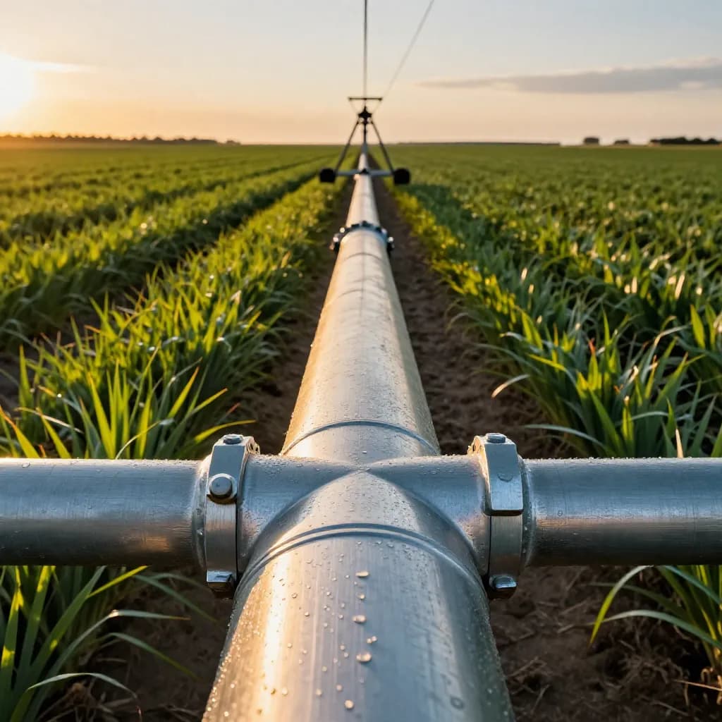Powder Coating for Agricultural Irrigation Systems: UV and Chemical Resistance for Pivot and Sprinkler Equipment