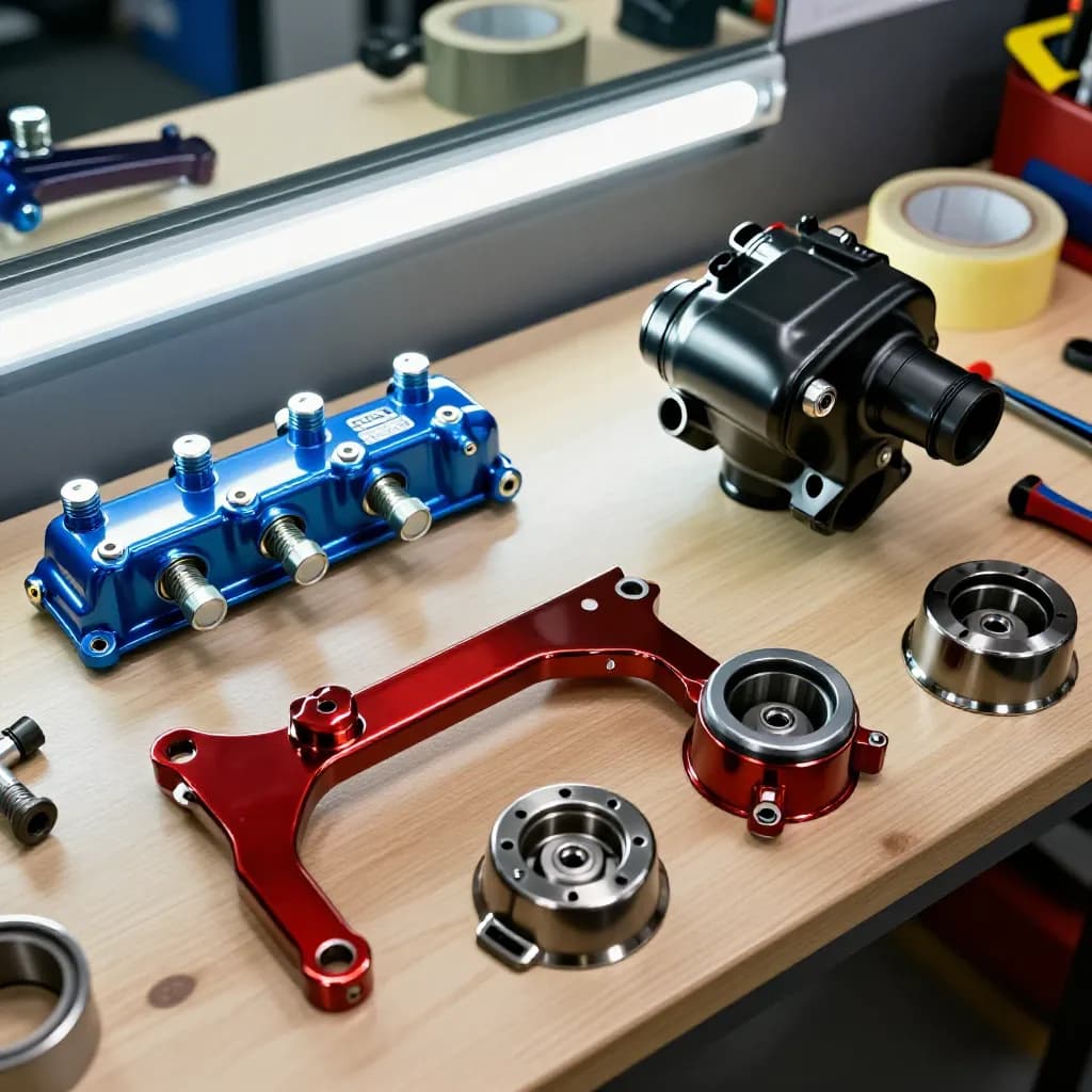 Powder Coating Car Parts: What Can Be Coated and What to Expect