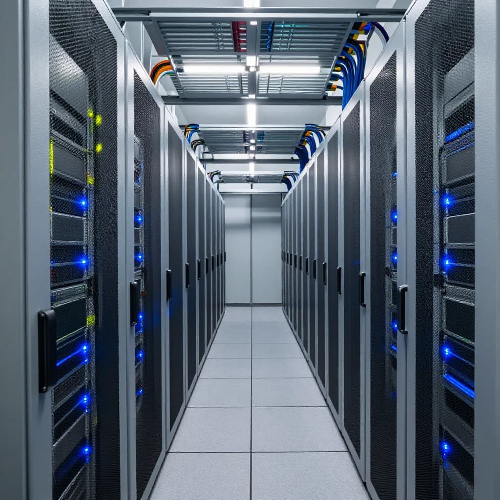 Powder Coating Data Center Infrastructure: Server Racks, Cable Management, and Clean Room Compatible Finishes