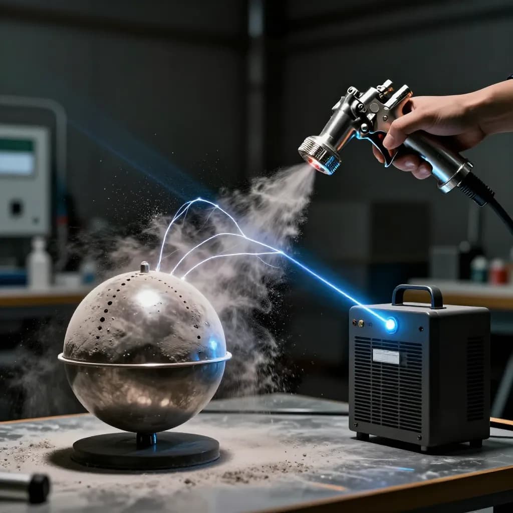 Powder Coating Electrostatics Explained: The Science Behind Charged Particle Deposition