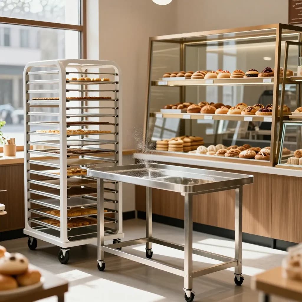 Powder Coating for Bakery Equipment: Oven Exteriors, Display Cases, Racks, and Food Safety