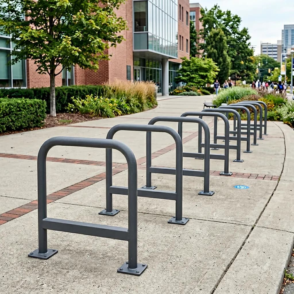 Powder Coating for Public Bike Racks: Urban Furniture, Vandal Resistance, and Brand Colors