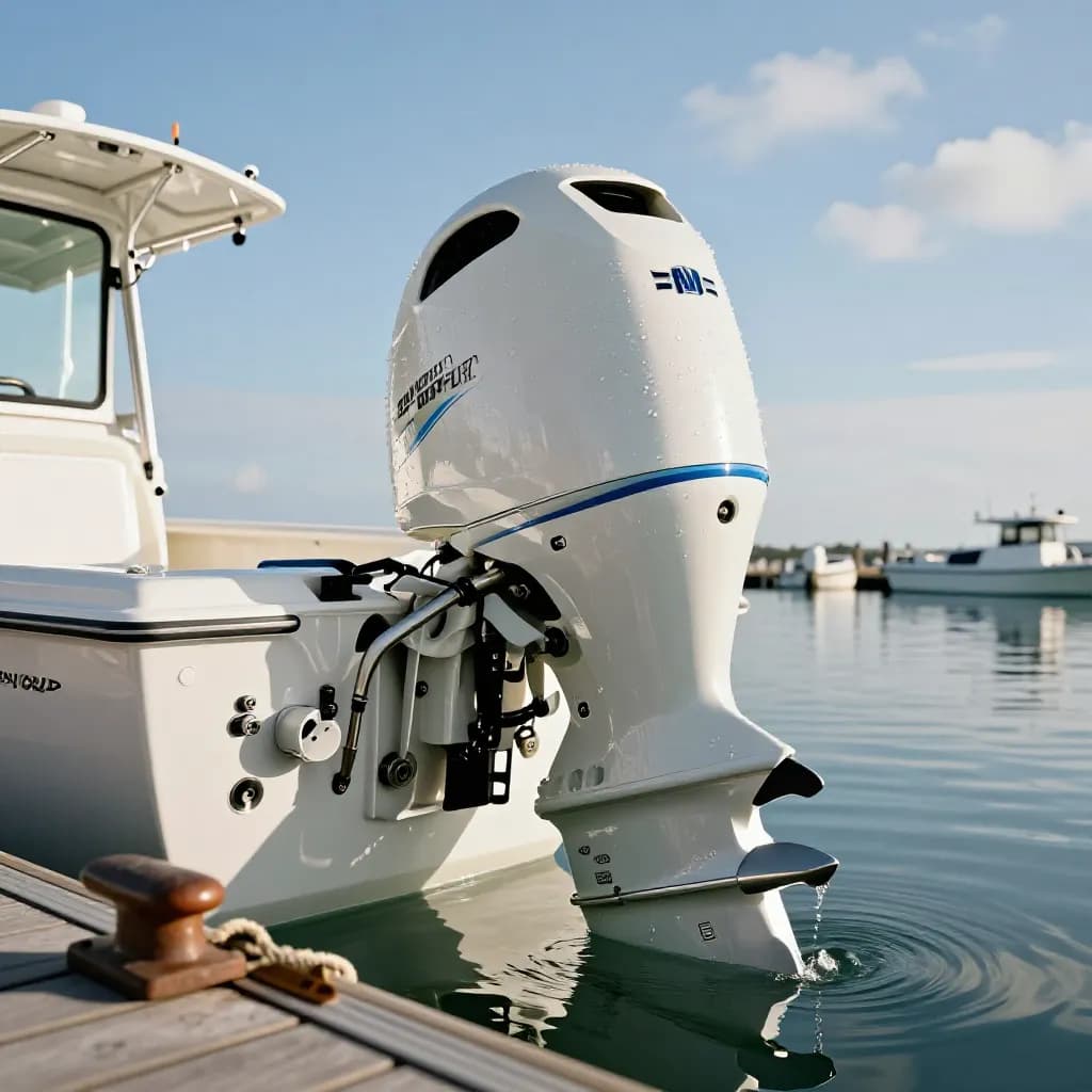 Powder Coating Boat Motors and Outboards: Salt Water Protection for Marine Powerplants