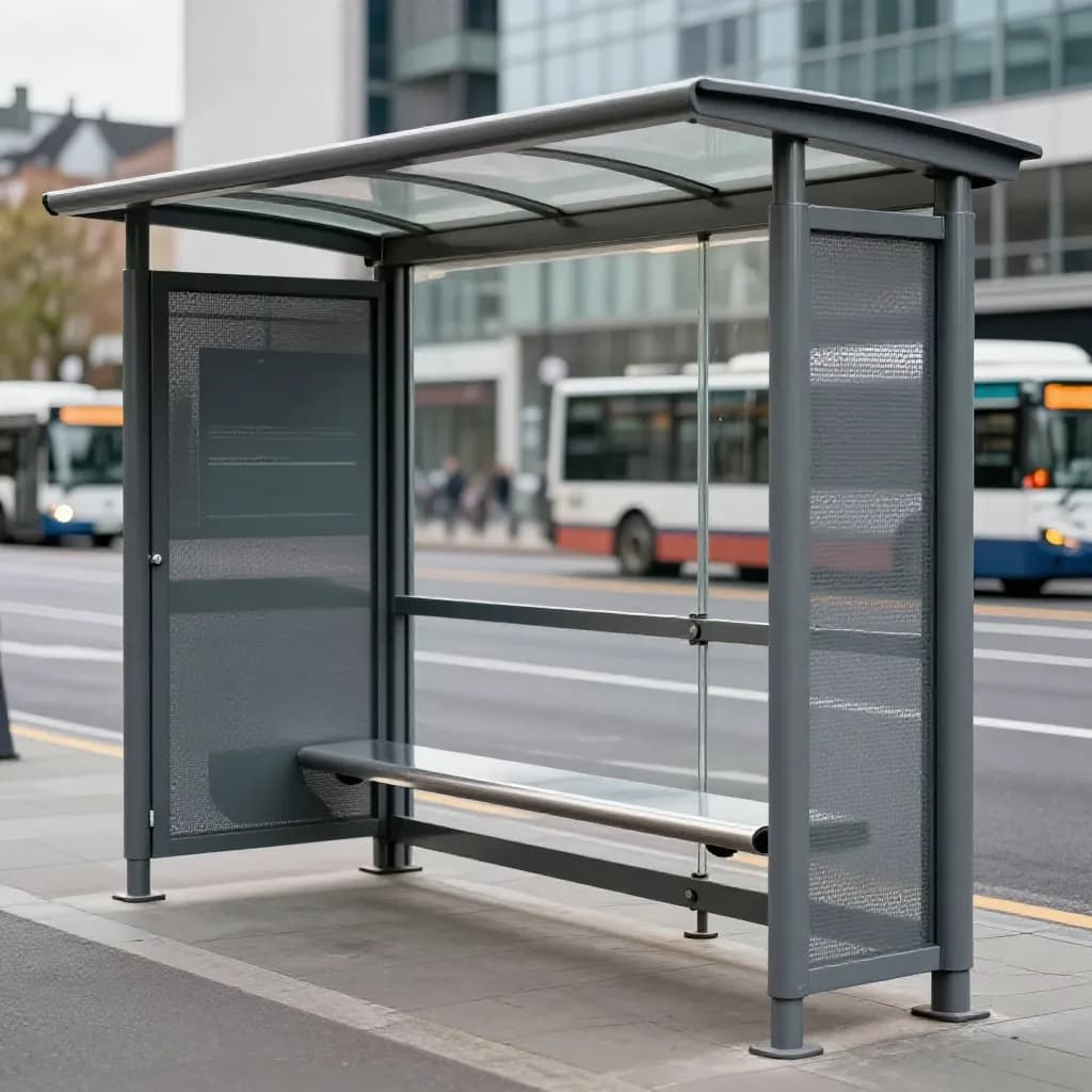 Powder Coating for Bus Shelters: Vandal Resistance, Anti-Graffiti, UV Protection, and Public Infrastructure