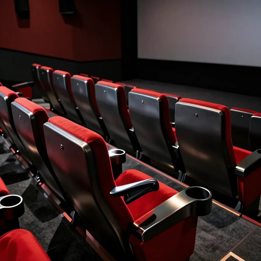 Powder Coating for Cinema and Theater Seating: Durability, Fire Ratings, Cup Holders, and Cleaning