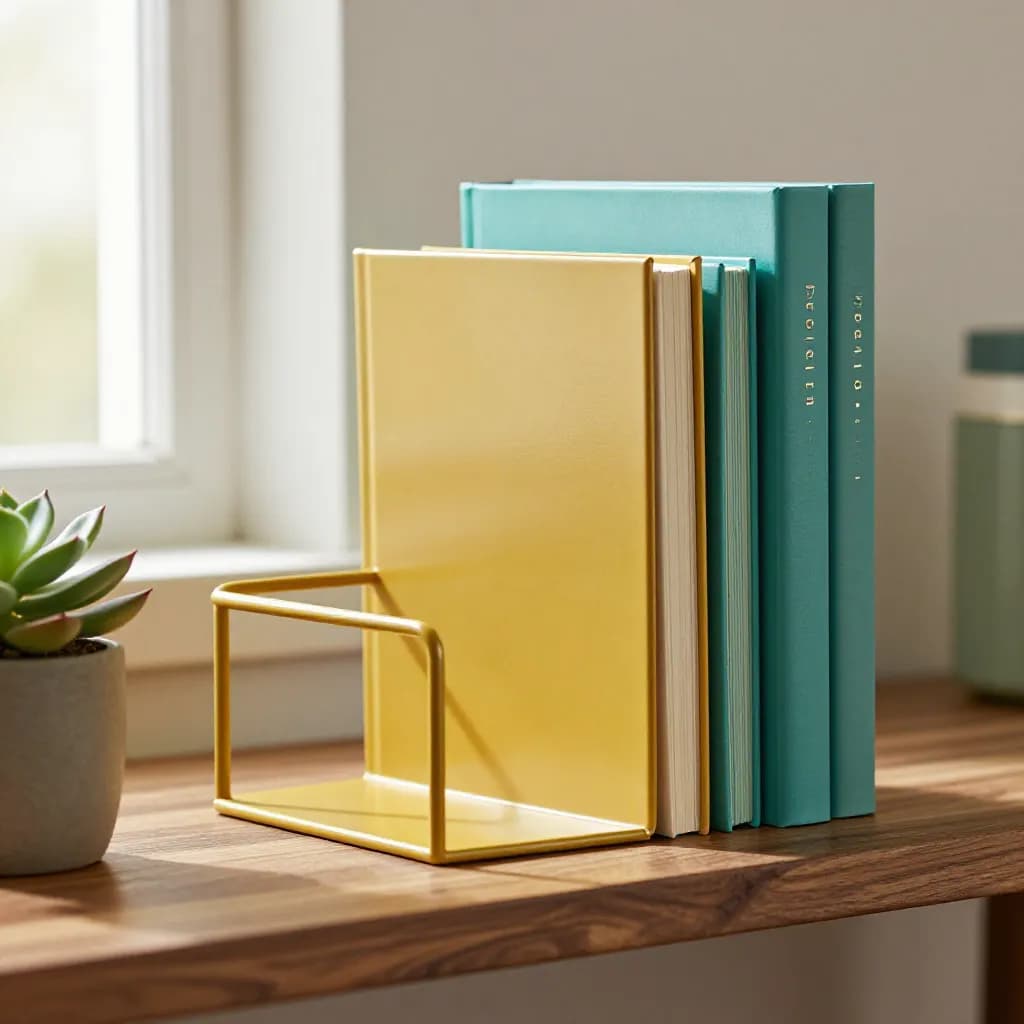 Powder Coating for Metal Bookends: Custom Finishes for Decorative and Gift Items