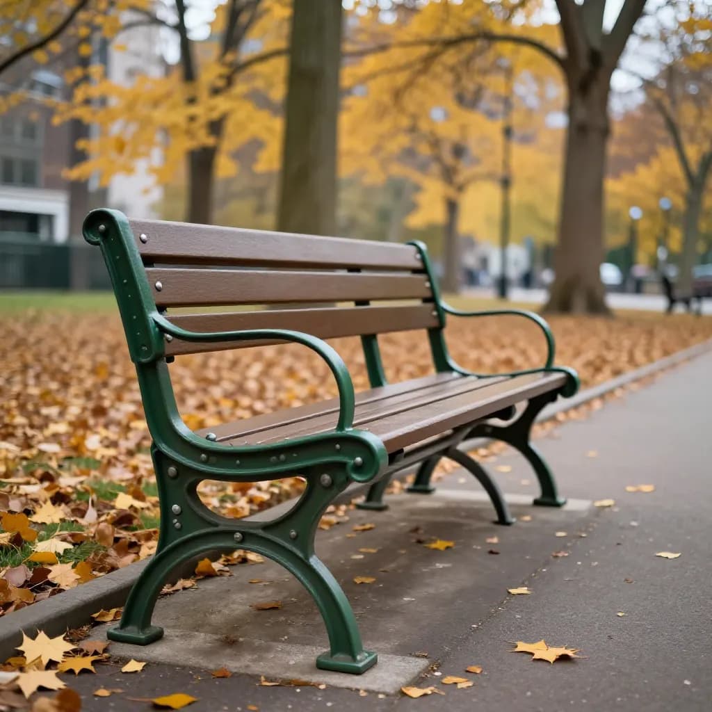 Powder Coating for Park Benches and Public Seating: Outdoor Durability, Comfort, and Memorial Benches