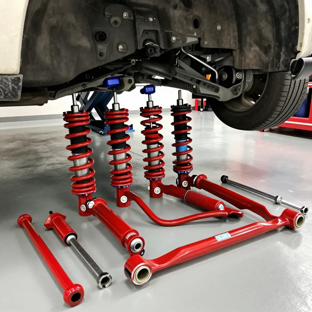 Powder Coating Suspension Components: Springs, Control Arms, and Sway Bars