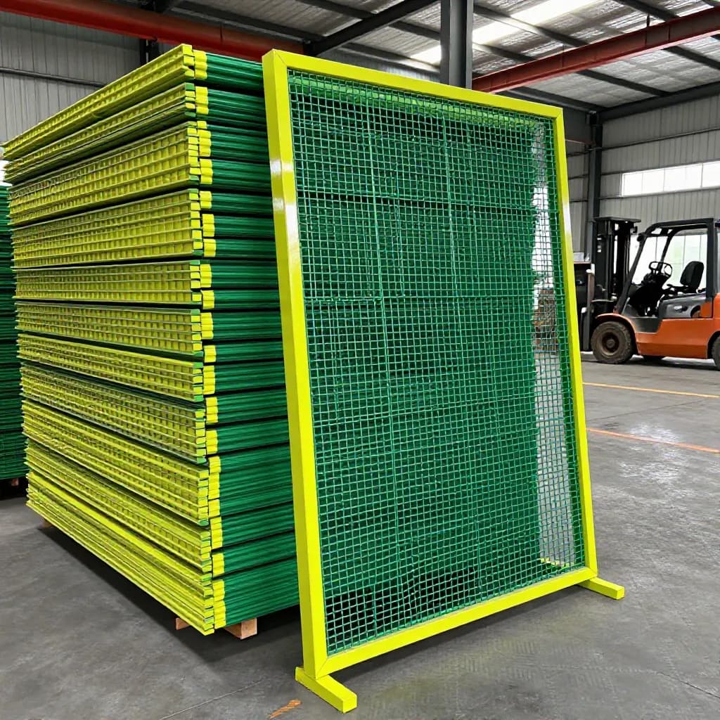 Powder Coating for Wire Mesh Products: Fencing, Shelving, Guards, and Industrial Screens