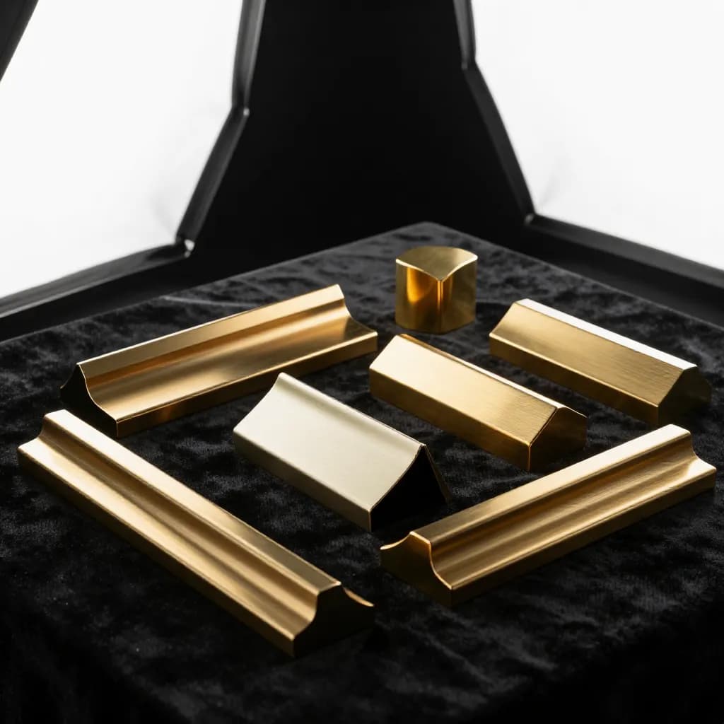 Powder Coating Gold Finishes: Metallic Gold, Anodized Gold Look, Luxury and Architectural Applications