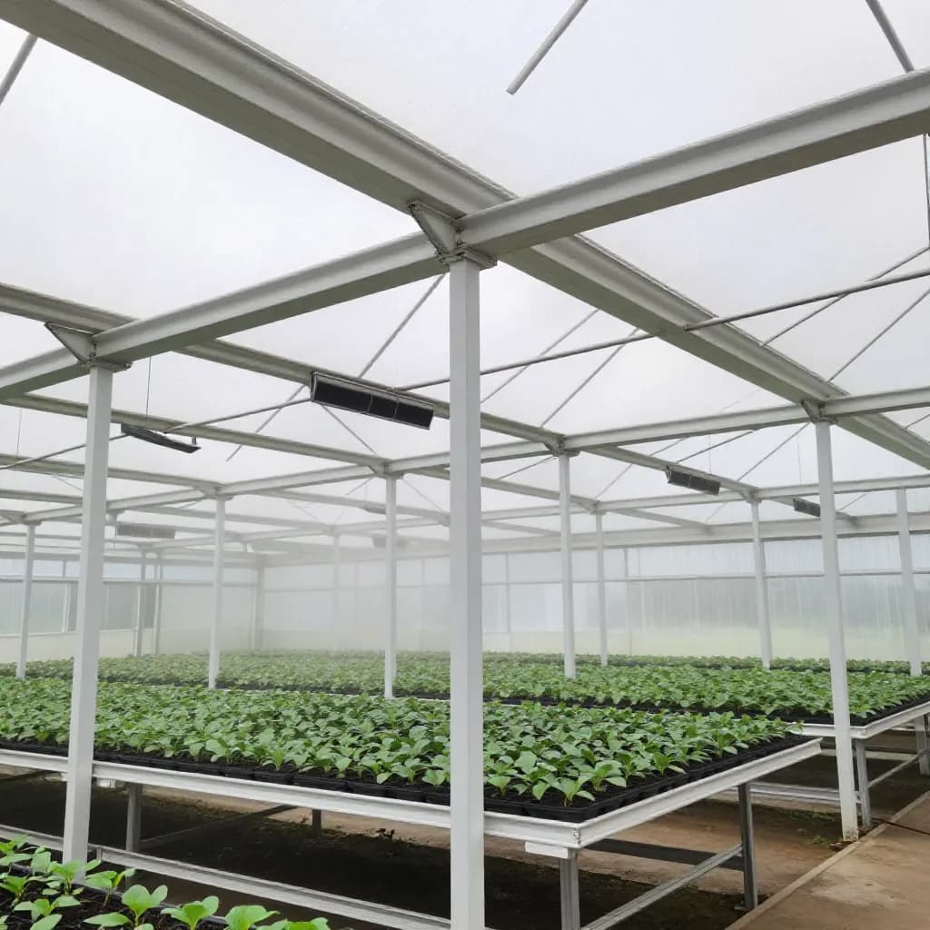 Powder Coating for Greenhouses and Horticultural Structures