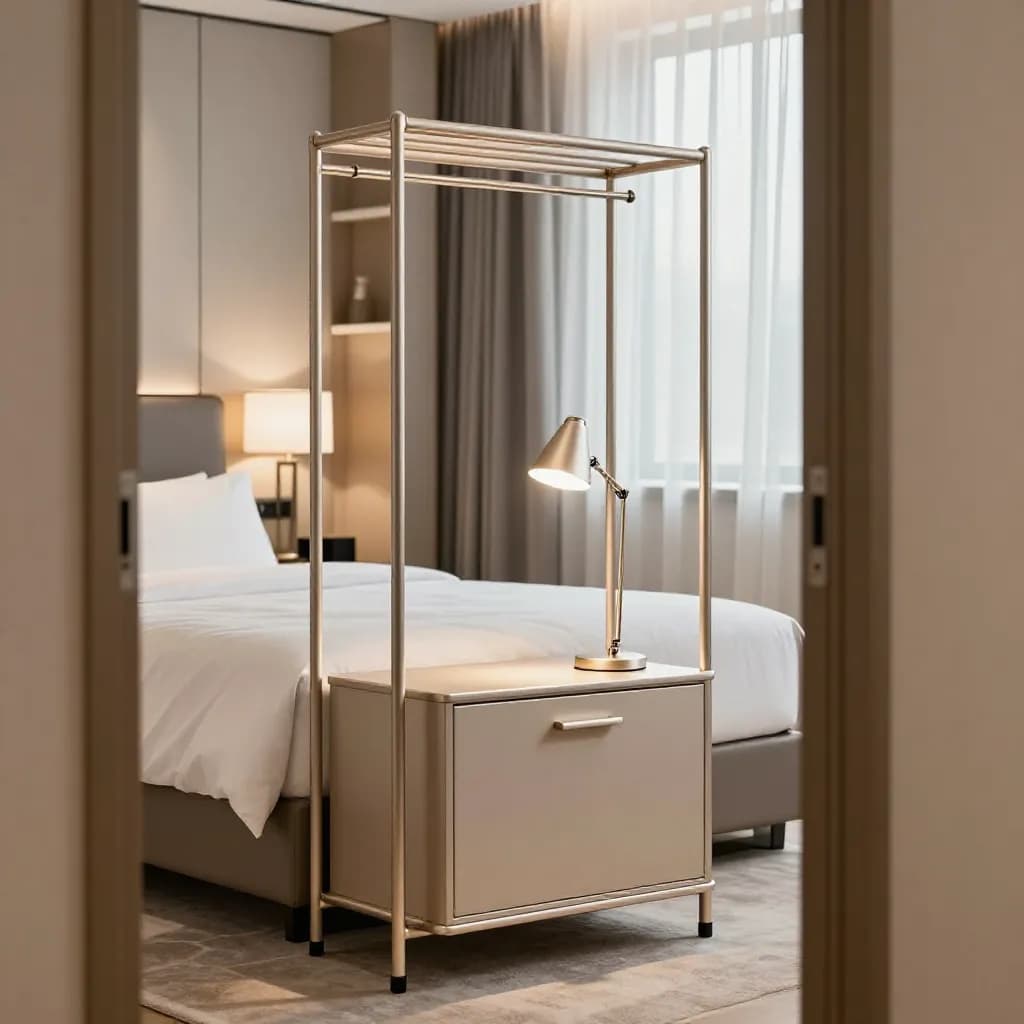 Powder Coating for Hotel Room Furniture and Fittings