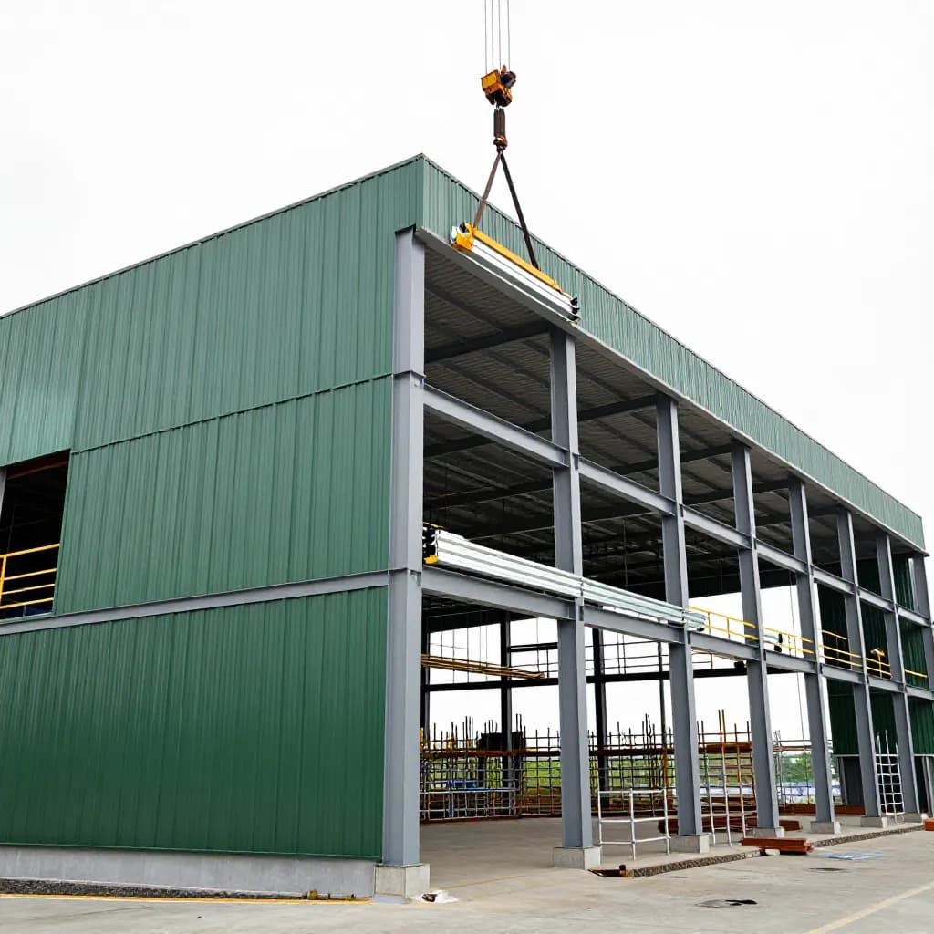 Powder Coating for Industrial and Warehouse Buildings: Cladding, Structural Steel, and Corrosion Protection