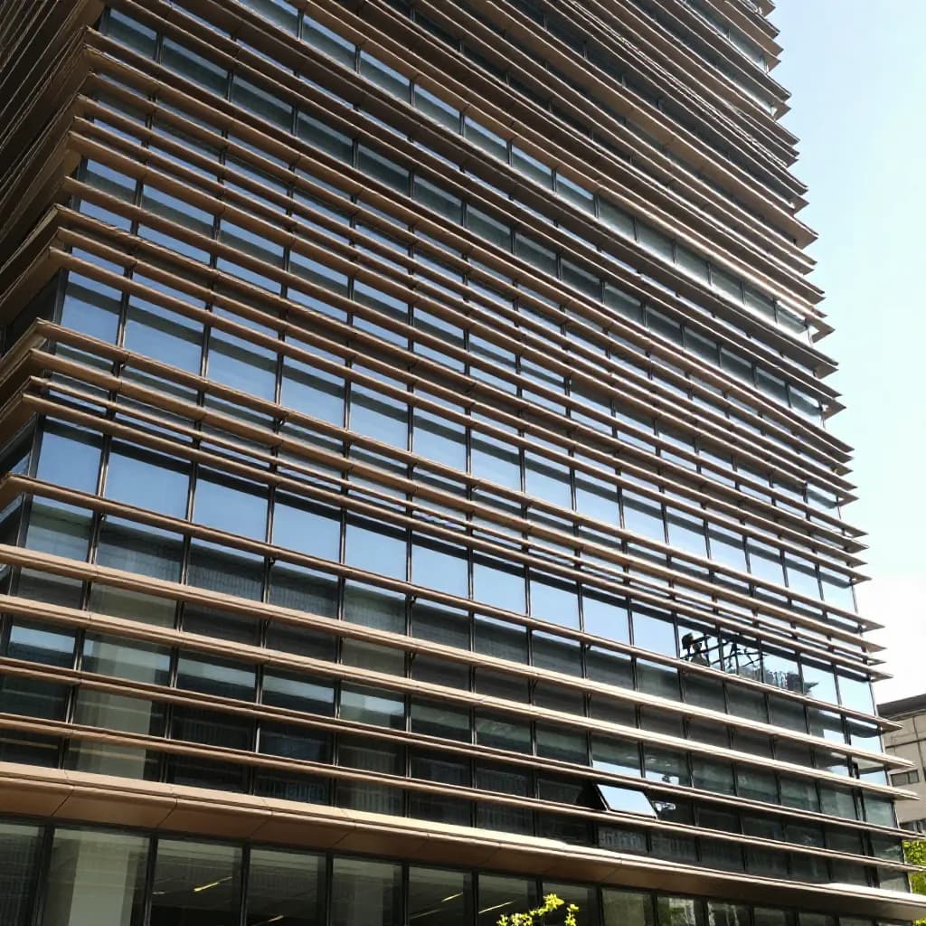 Powder Coating for Louvres, Sunscreens, and Shading Systems