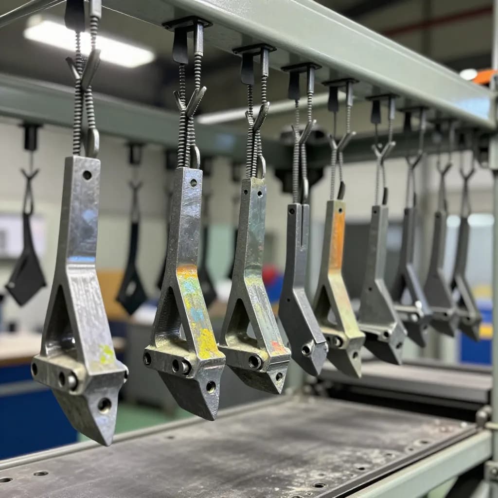 Powder Coating Racking and Hanging Techniques: Rack Design, Ground Paths, and Custom Fixtures