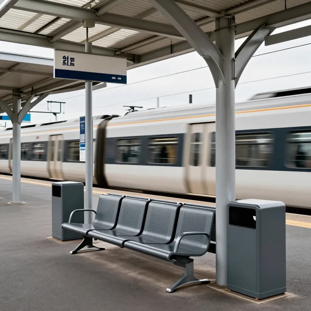 Powder Coating Railway and Transit Systems: Rolling Stock, Platform Furniture, and Fire Safety Compliance