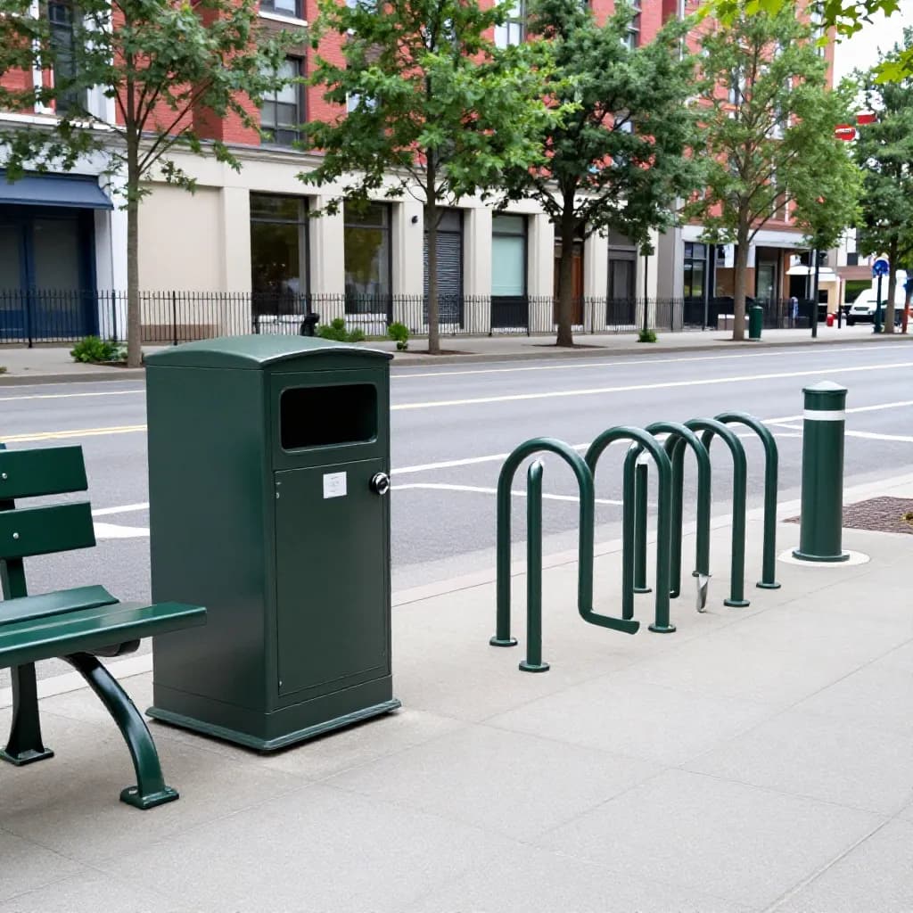Powder Coating for Street Furniture and Public Realm Infrastructure
