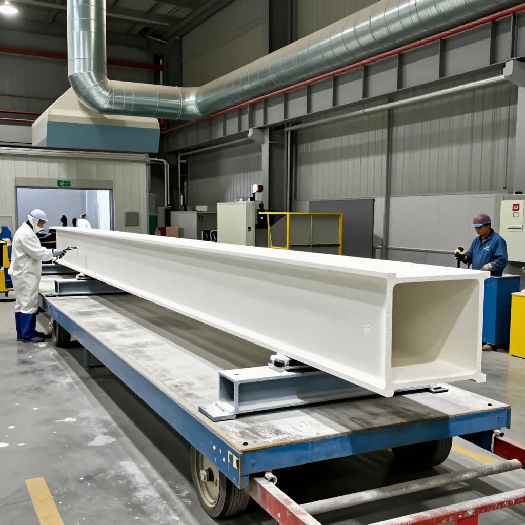 Powder Coating Structural Steel: Large-Format Coating, Blast Cleaning, and Infrastructure Applications
