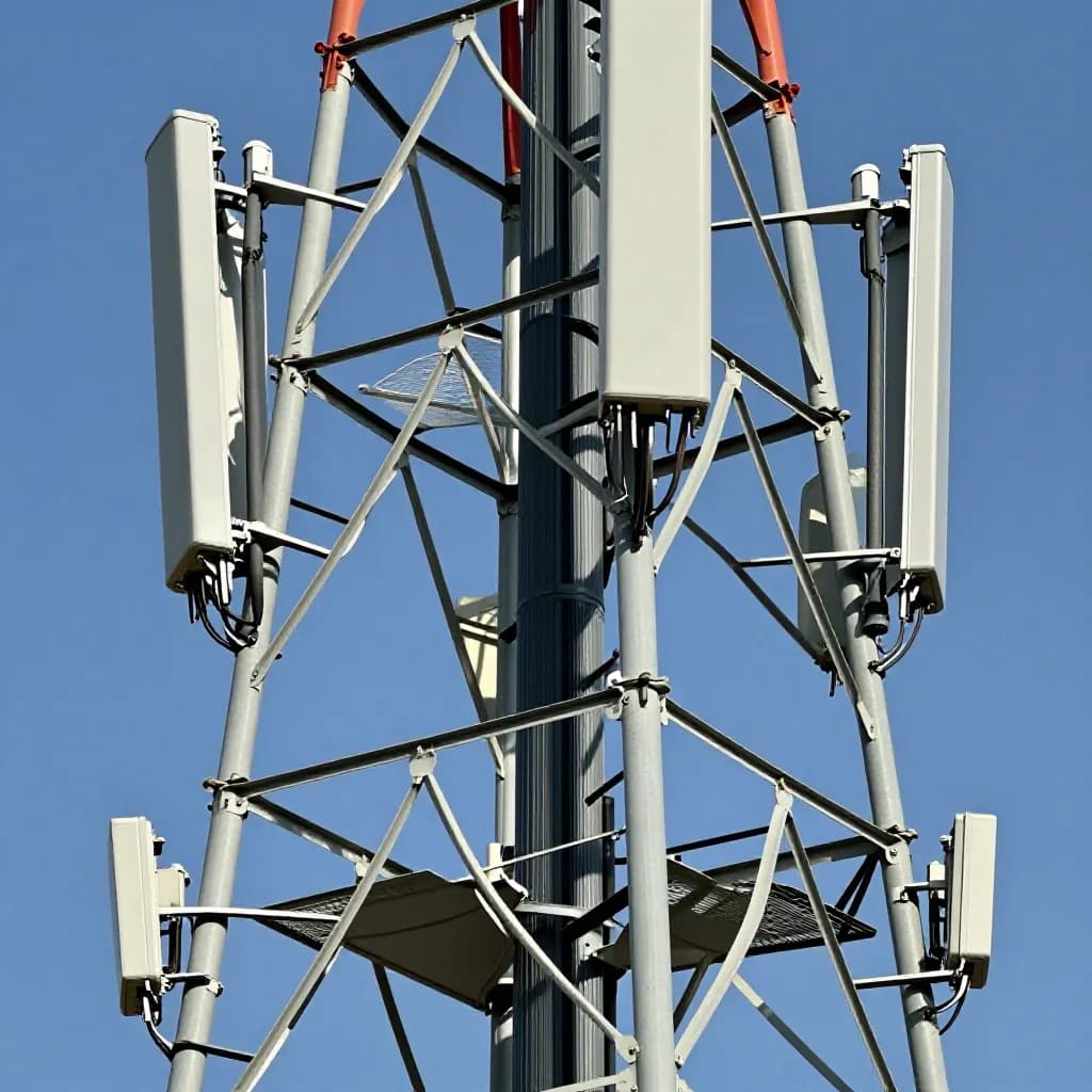 Powder Coating Telecommunications Infrastructure: Cell Towers, Antenna Mounts, Cable Trays, and 5G Small Cells