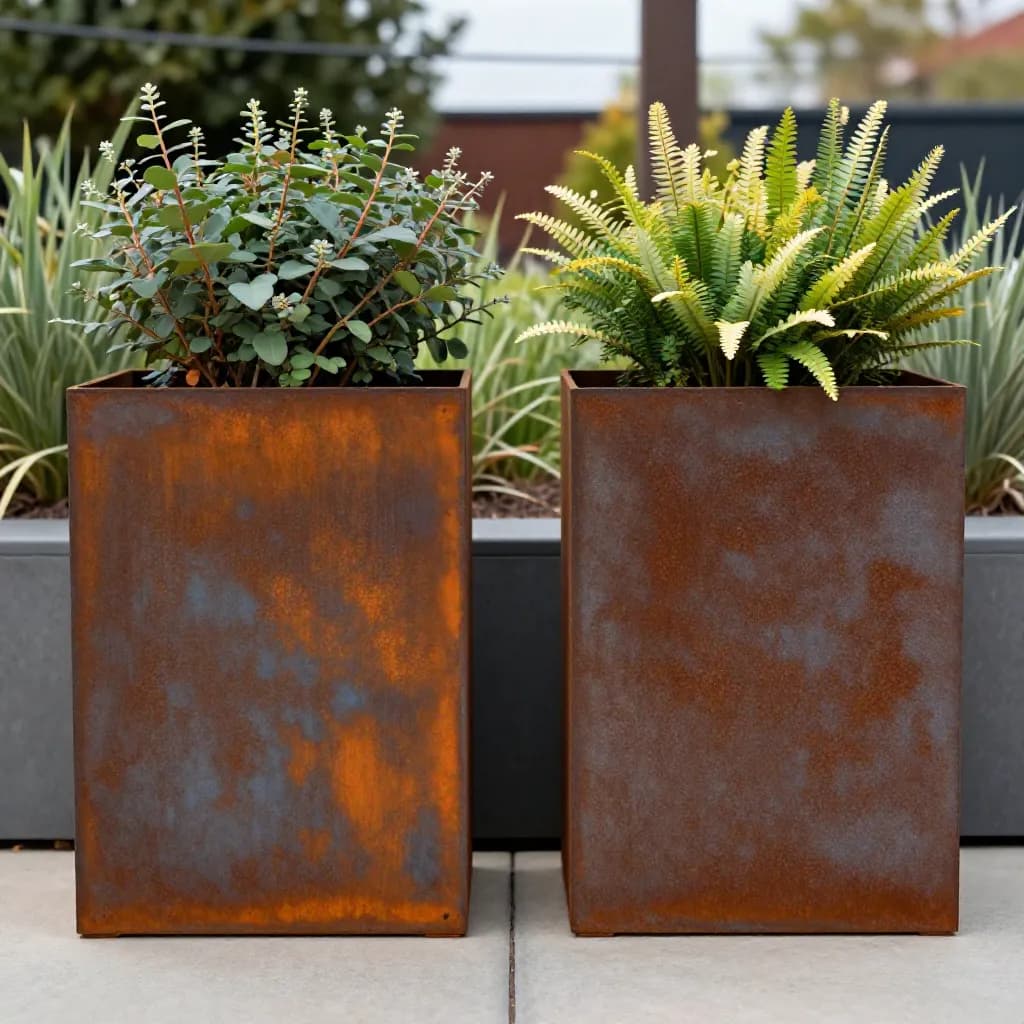 Powder Coating vs Controlled Patina and Weathering Steel (Corten)