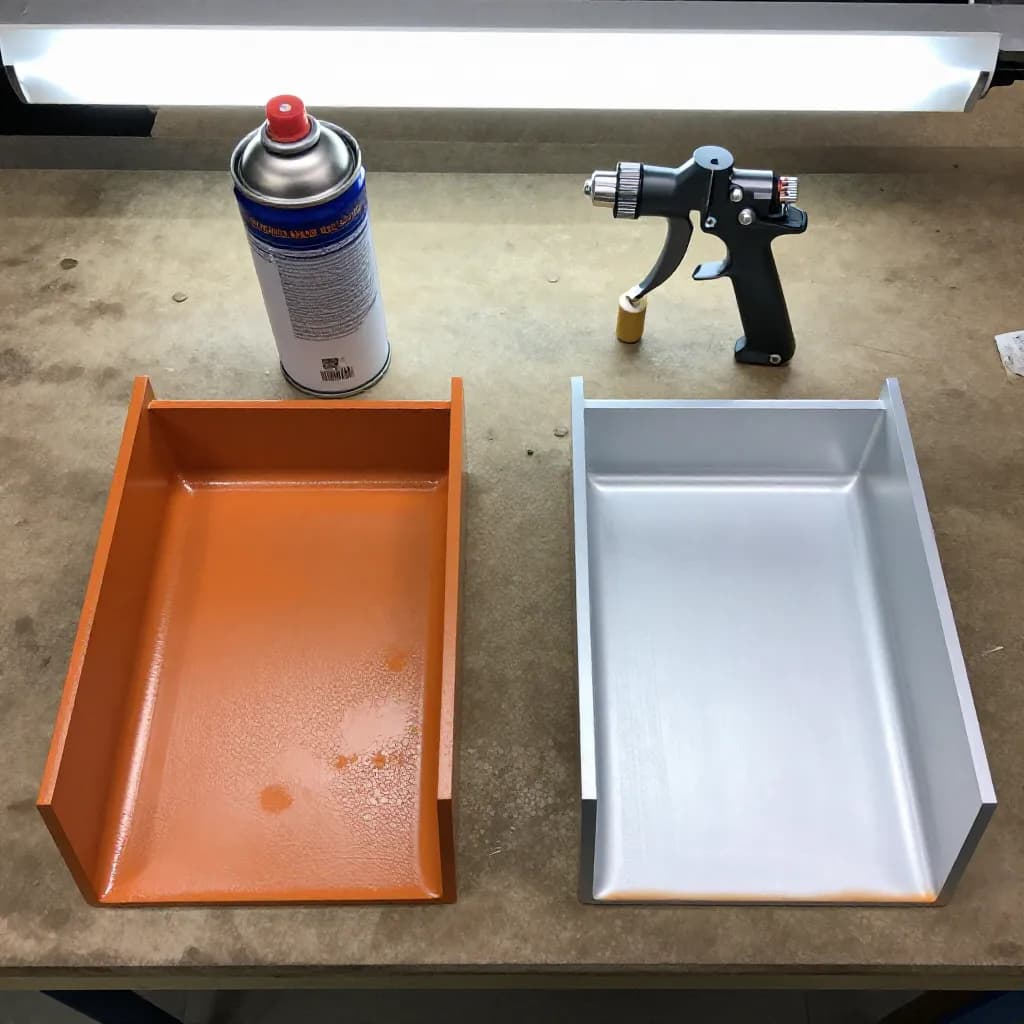 Powder Coating vs Spray Paint: DIY Durability and Finish Quality