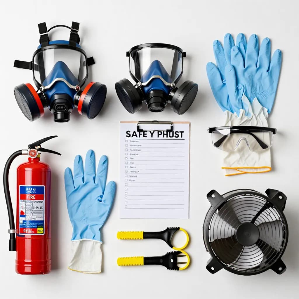 DIY Powder Coating Safety Guide: PPE, Ventilation, Fire, and Electrical Safety