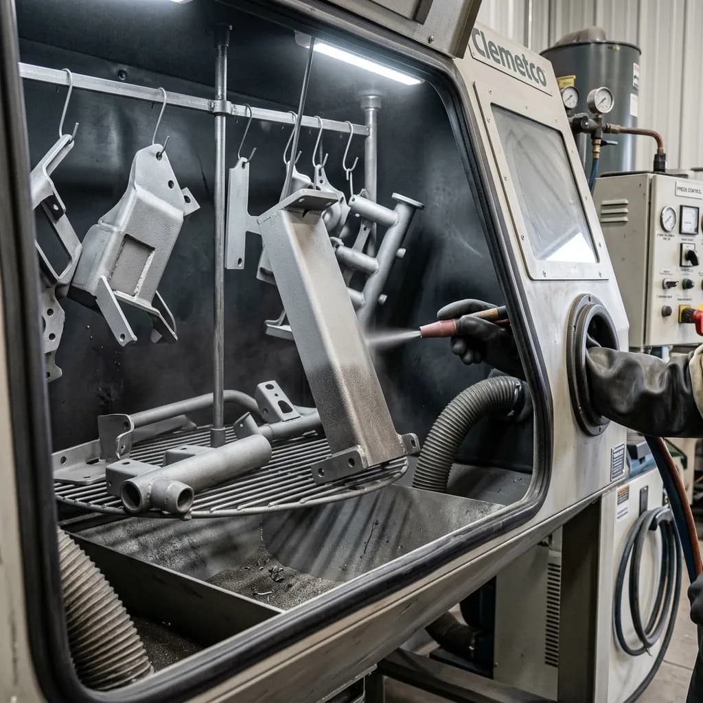 How to Sandblast for Powder Coating: Media Selection, Profiles, and Surface Standards