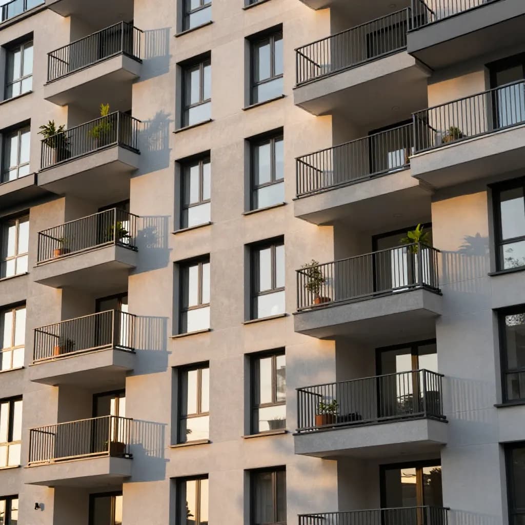 Powder Coating for Apartment Blocks and Multi-Residential Buildings
