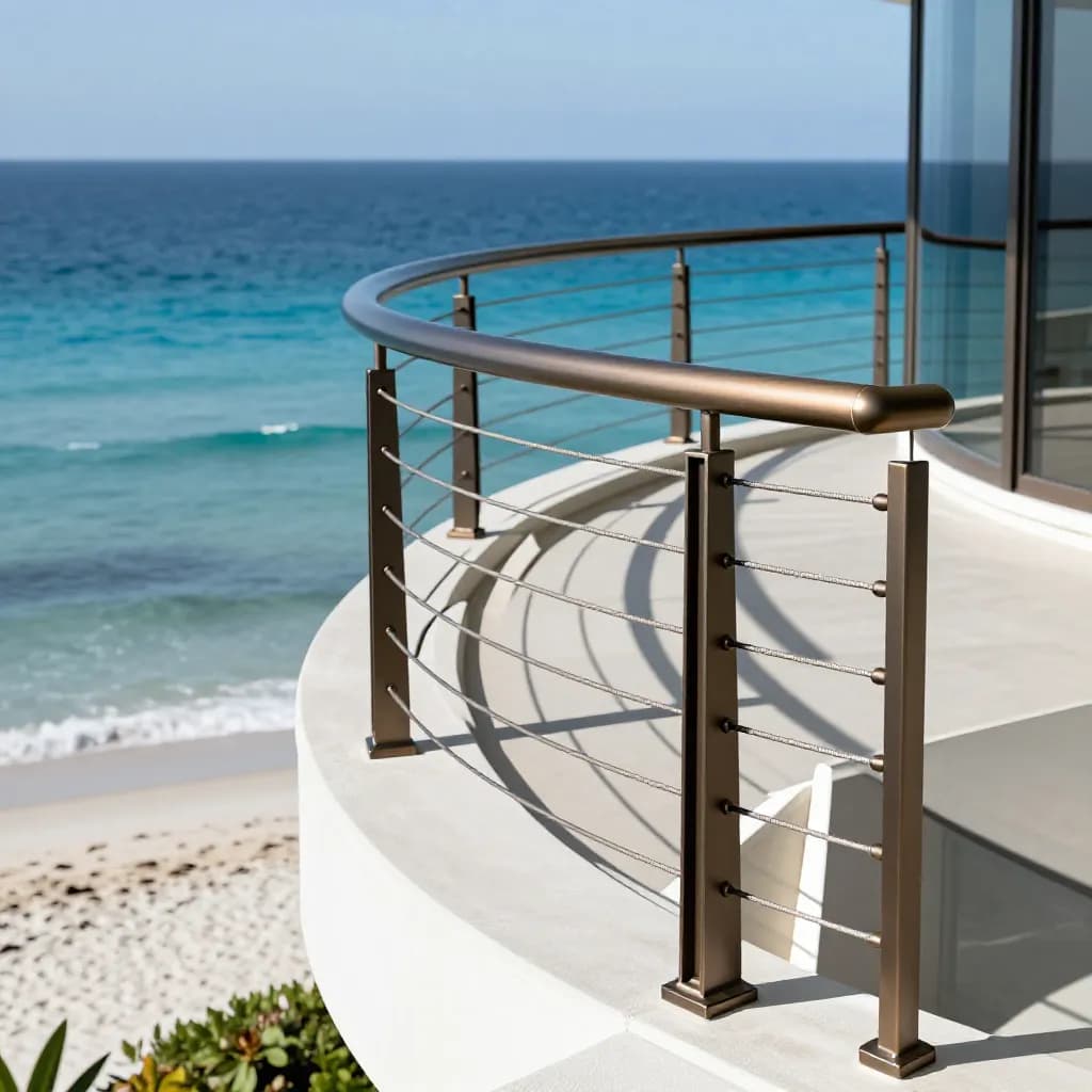 Powder Coating for Balustrades and Handrails: Building Code Compliance and Coastal Durability