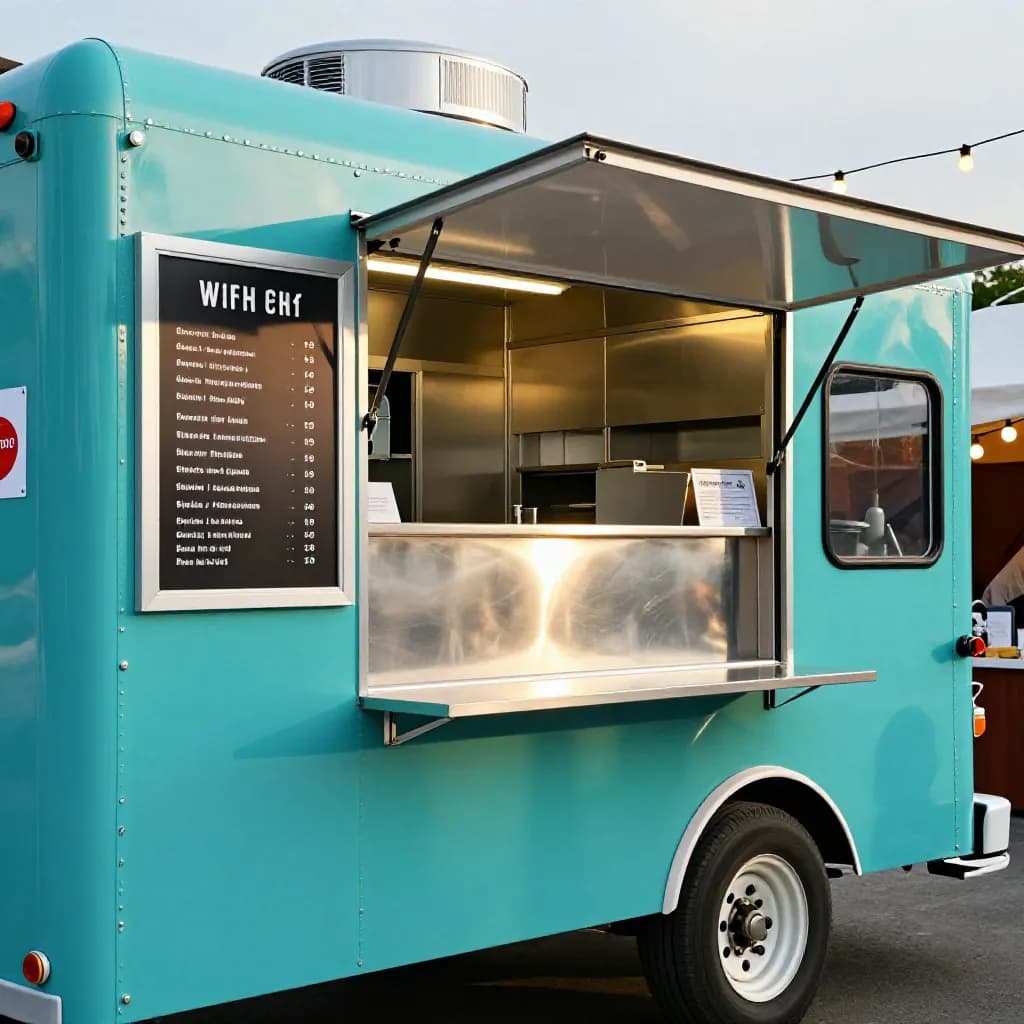 Powder Coating for Food Trucks and Mobile Catering Trailers