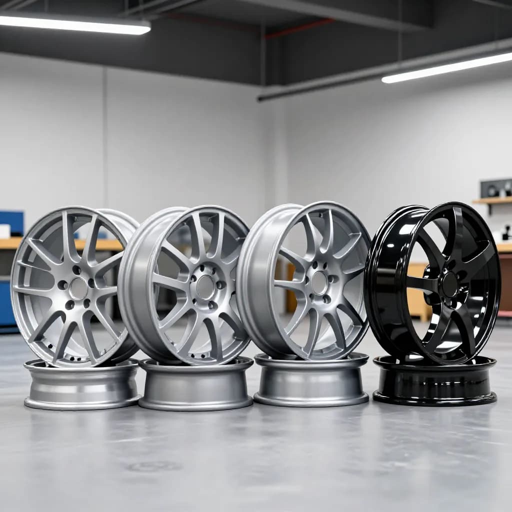 Powder Coating for Automotive Wheels: Preparation, Outgassing, Clear Coats, and Brake Dust Resistance