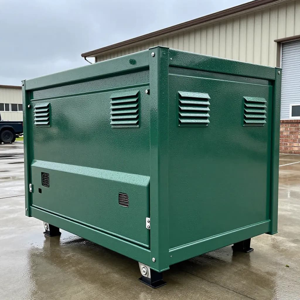 Powder Coating for Generator Enclosures: Outdoor Durability, Heat Dissipation, and Noise Reduction