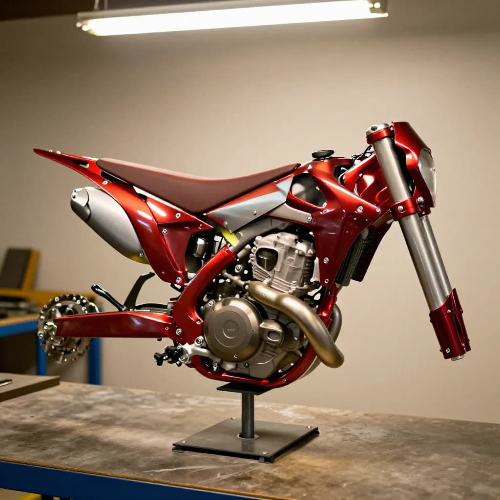 Powder Coating for Motorcycle Parts: Frames, Engine Covers, Custom Colors, and Restoration