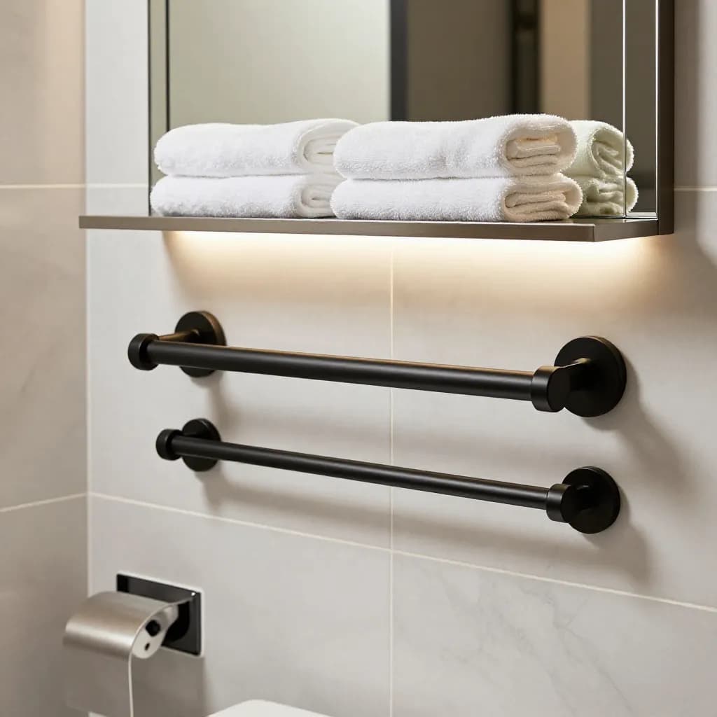 Powder Coating for Hotel Bathroom Fixtures and Accessories