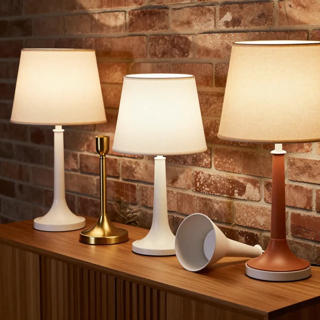 Powder Coating Light Fixtures and Lamp Bases