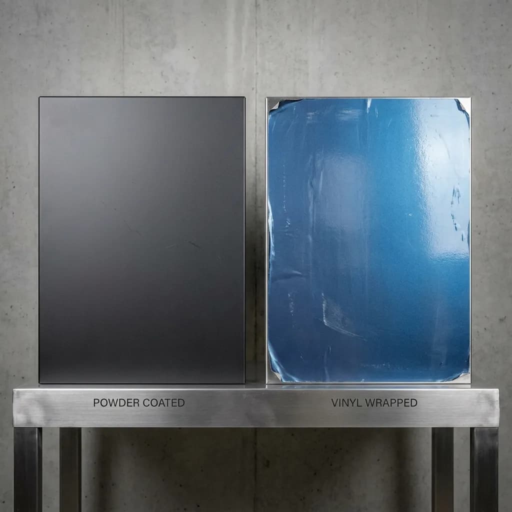 Powder Coating vs Vinyl Wrap: Durability, Longevity, and Customization